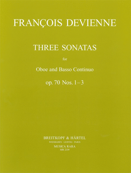 Drei Sonaten op. 70