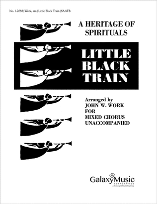 Book cover for Little Black Train