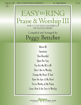 Book cover for Easy to Ring Praise and Worship