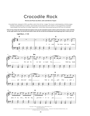 Book cover for Crocodile Rock