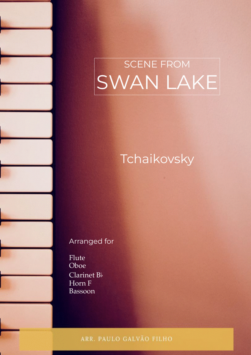 SCENE FROM SWAN LAKE - TCHAIKOVSKY - WIND QUINTET image number null