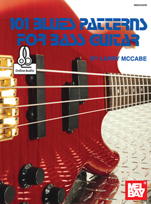 Book cover for 101 Blues Patterns for Bass Guitar