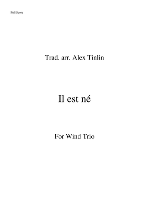 Book cover for Il est né