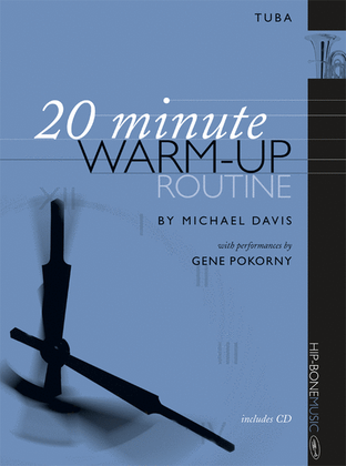 Book cover for 20 Minute Warm-up Routine for Tuba