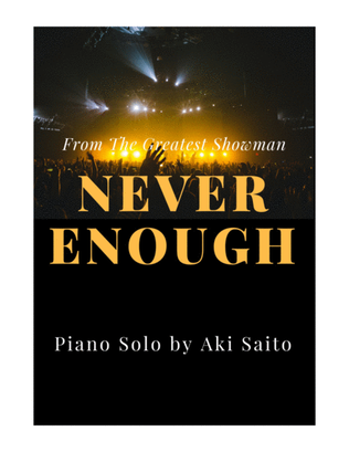 Book cover for Never Enough