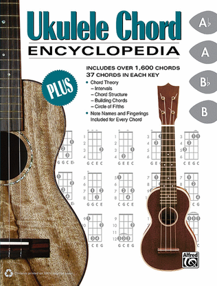 Book cover for Ukulele Chord Encyclopedia