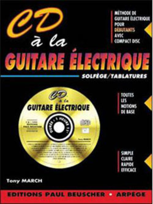 Book cover for CD A La Guitare Electrique