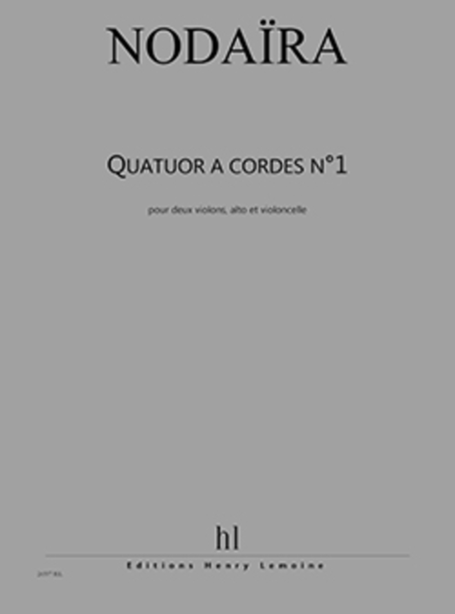 Quatuor a cordes No. 1