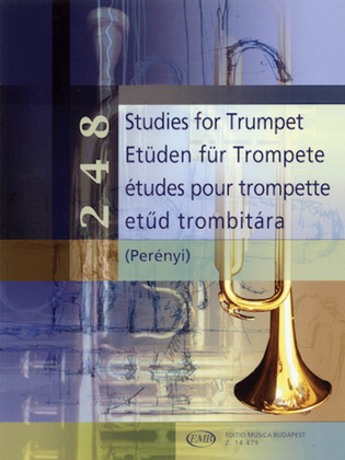 Book cover for 248 Studies for Trumpet