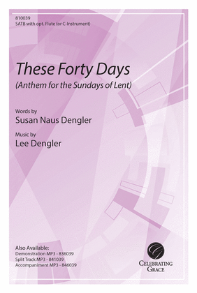 Book cover for These Forty Days