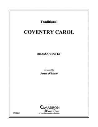 Book cover for Coventry Carol