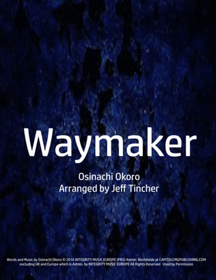 Book cover for Way Maker