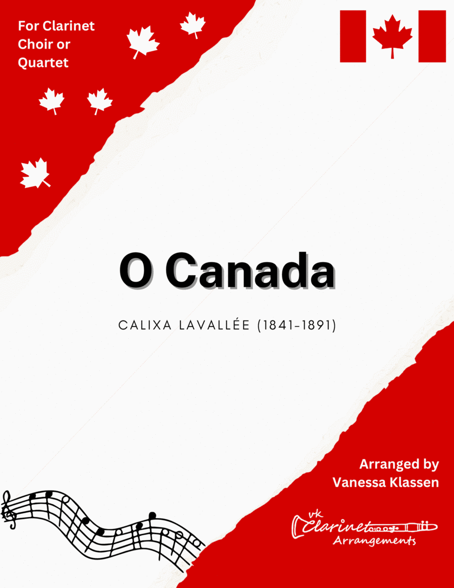 O Canada for Clarinet Choir/Quartet image number null
