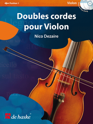Book cover for Doubles cordes pour Violon
