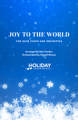 Book cover for Joy to the World (Orchestra Accompaniment)