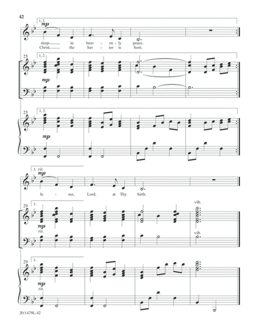 Christmas Carol Celebrations - Keyboard/Handbell Score image number null