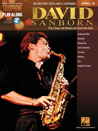 Book cover for David Sanborn