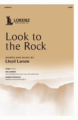 Book cover for Look to the Rock