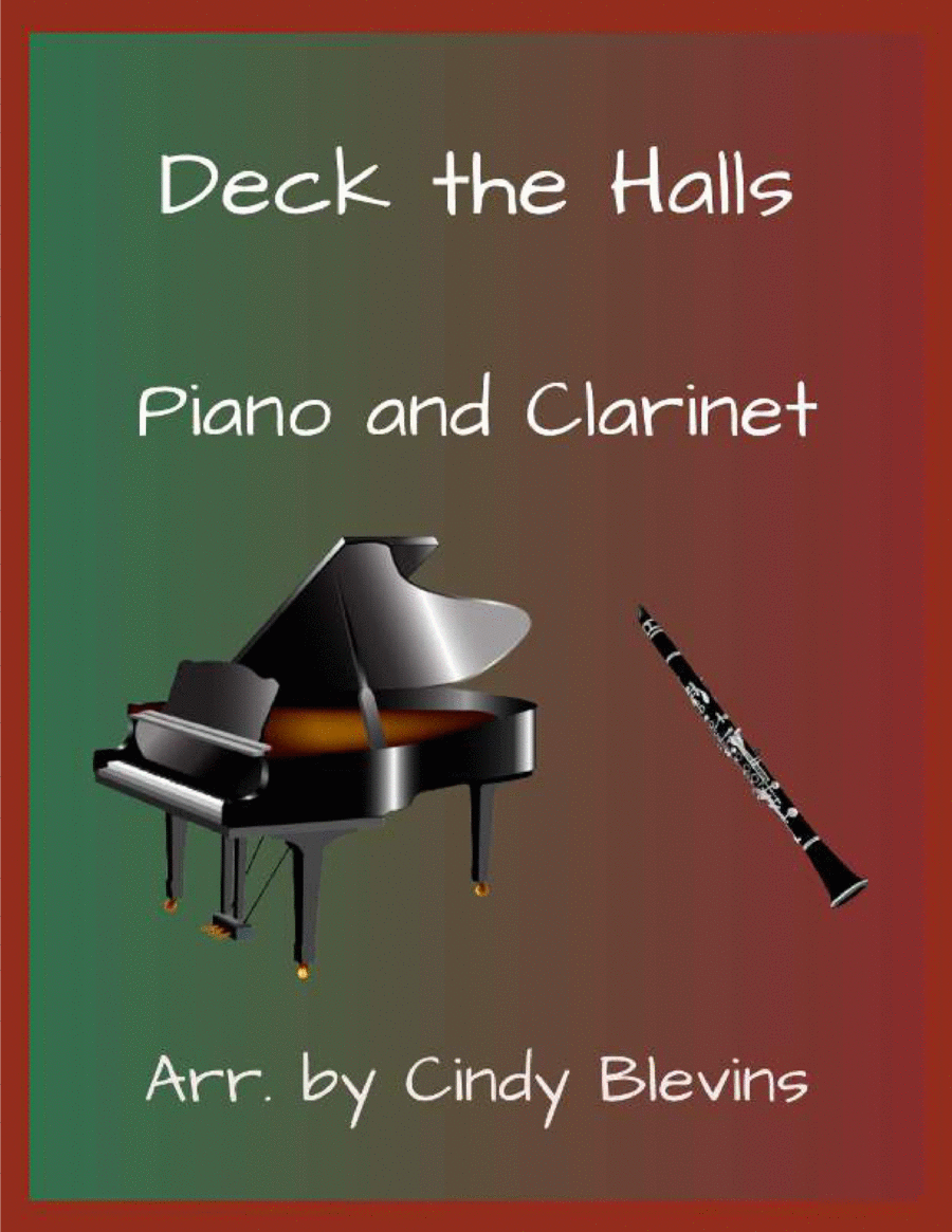 Deck the Halls, for Piano and Clarinet image number null