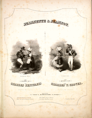 Book cover for Jeannette & Jeannot. Conscript's Departure