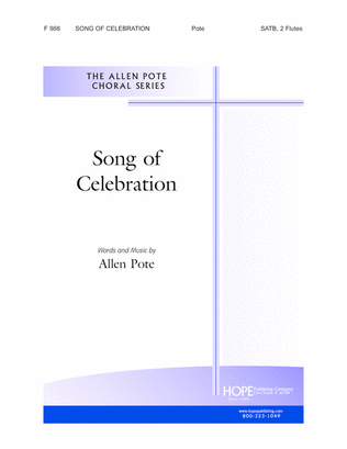 Book cover for Song of Celebration