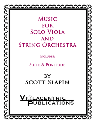 Book cover for Music for Solo Viola and String Orchestra