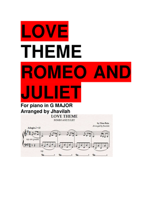 Romeo And Juliet (love Theme)