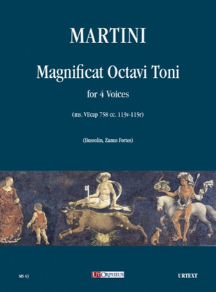 Book cover for Magnificat Octavi Toni (ms. VEcap 758 cc. 113v-115r) for 4 Voices