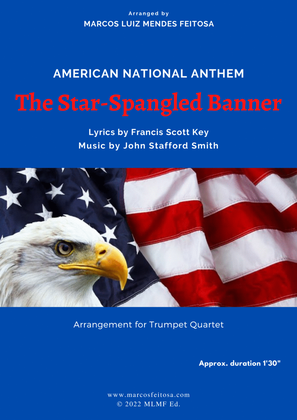 Book cover for The Star-Spangled Banner (American Anthem) - Trumpet Quartet
