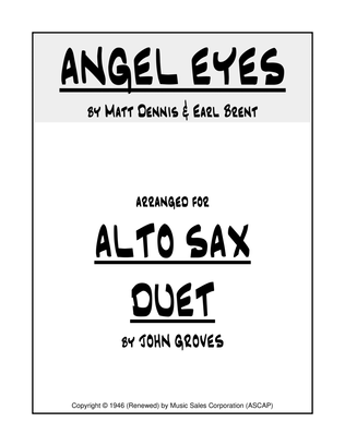 Book cover for Angel Eyes