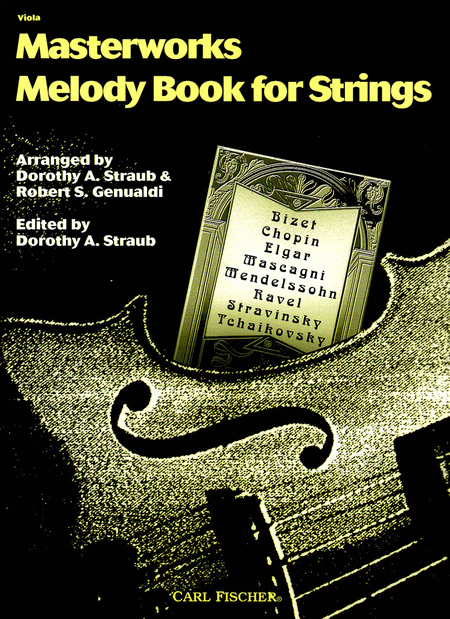 Masterworks Melody Book-Viola