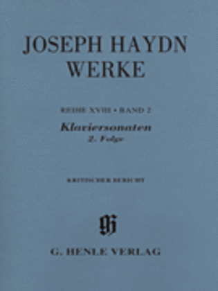 Book cover for Piano Sonatas Volume 2