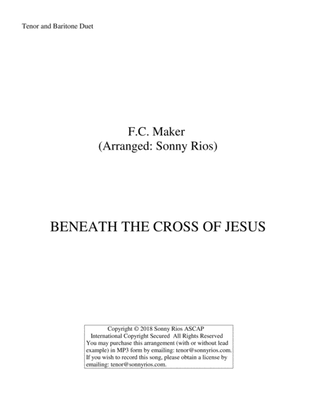 Book cover for BENEATH THE CROSS OF JESUS