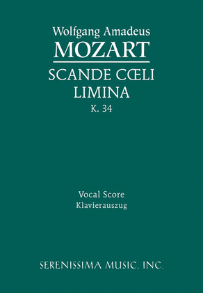 Book cover for Scande coeli limina, K.34