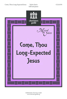 Book cover for Come, Thou Long-Expected Jesus