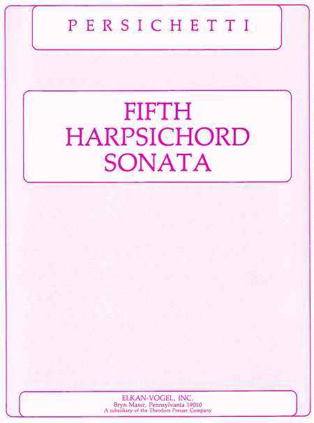Fifth Harpsichord Sonata