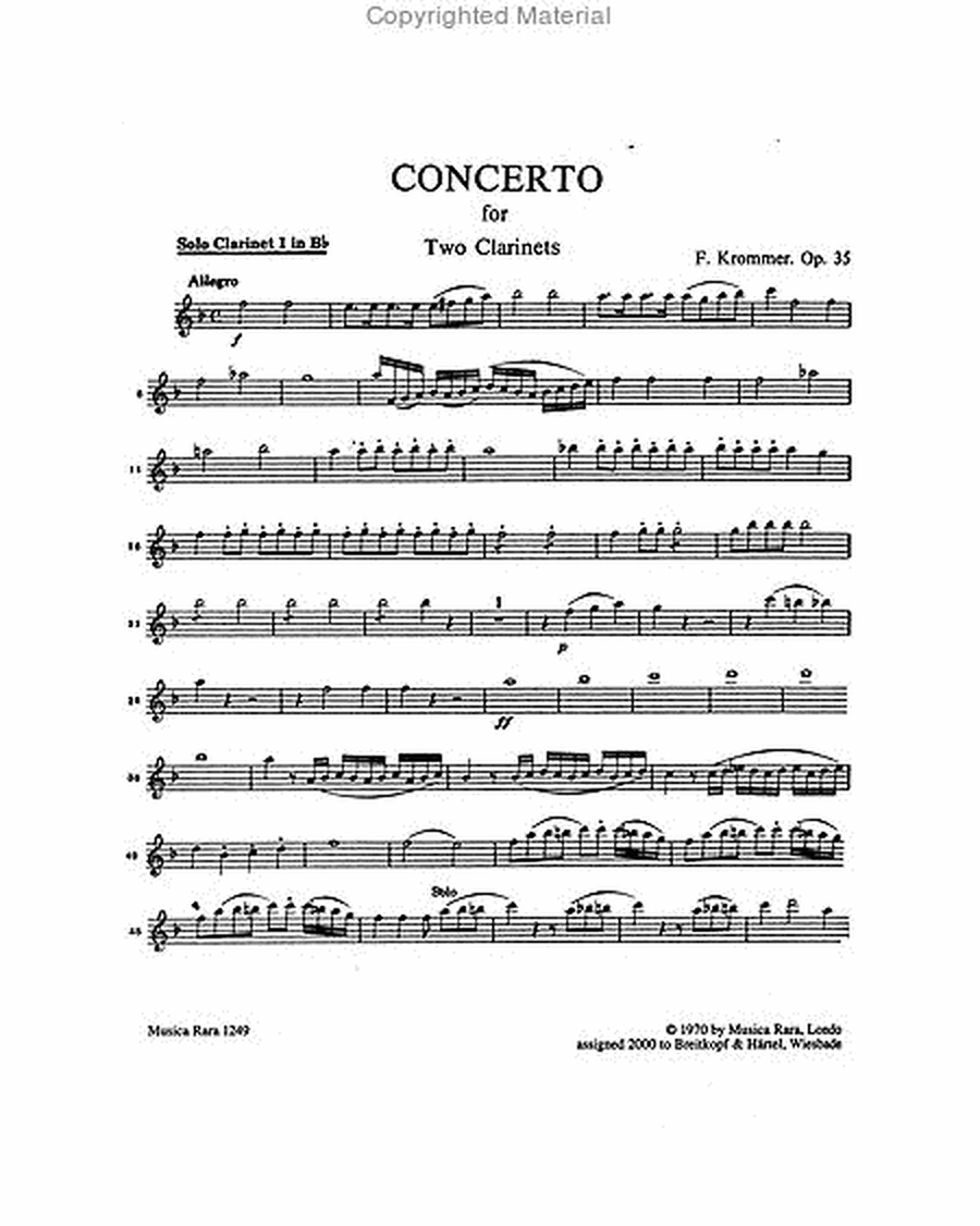 Concerto in Eb Op. 35