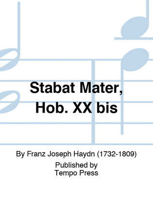 Book cover for Stabat Mater, Hob. XX bis