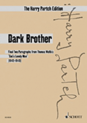 Book cover for Dark Brother Voice and Ensemble