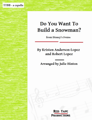 Do You Want To Build A Snowman?