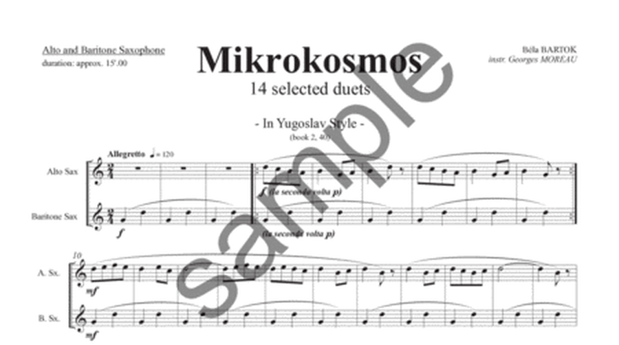 Mikrokosmos - 14 selected duets