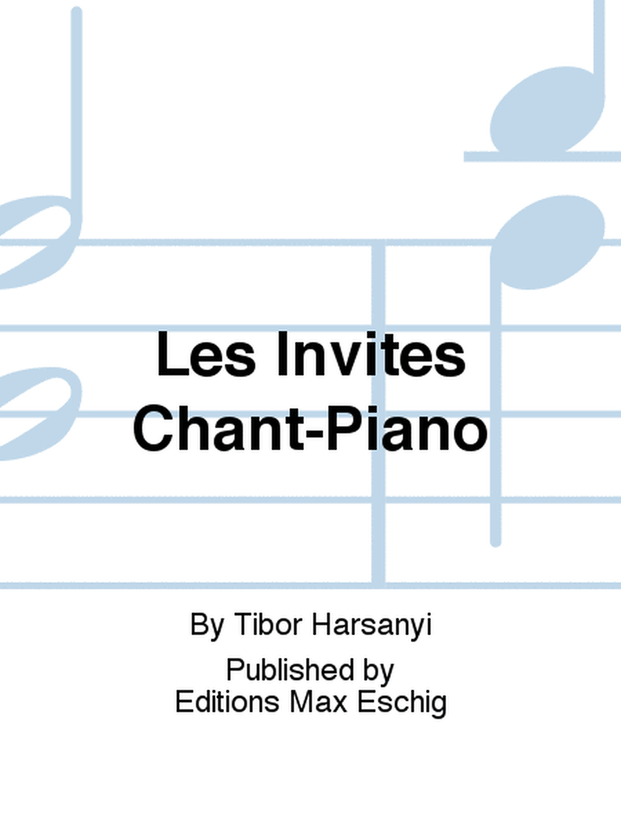 Les Invites Chant-Piano