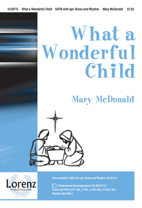 Book cover for What a Wonderful Child
