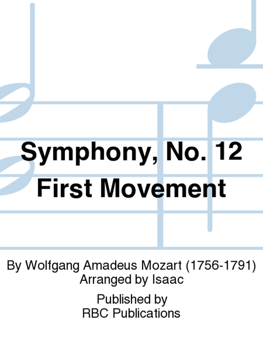 Symphony, No. 12 First Movement
