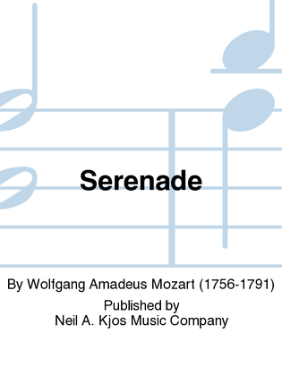 Book cover for Serenade