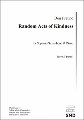 Book cover for Random Acts of Kindness (Soprano version)