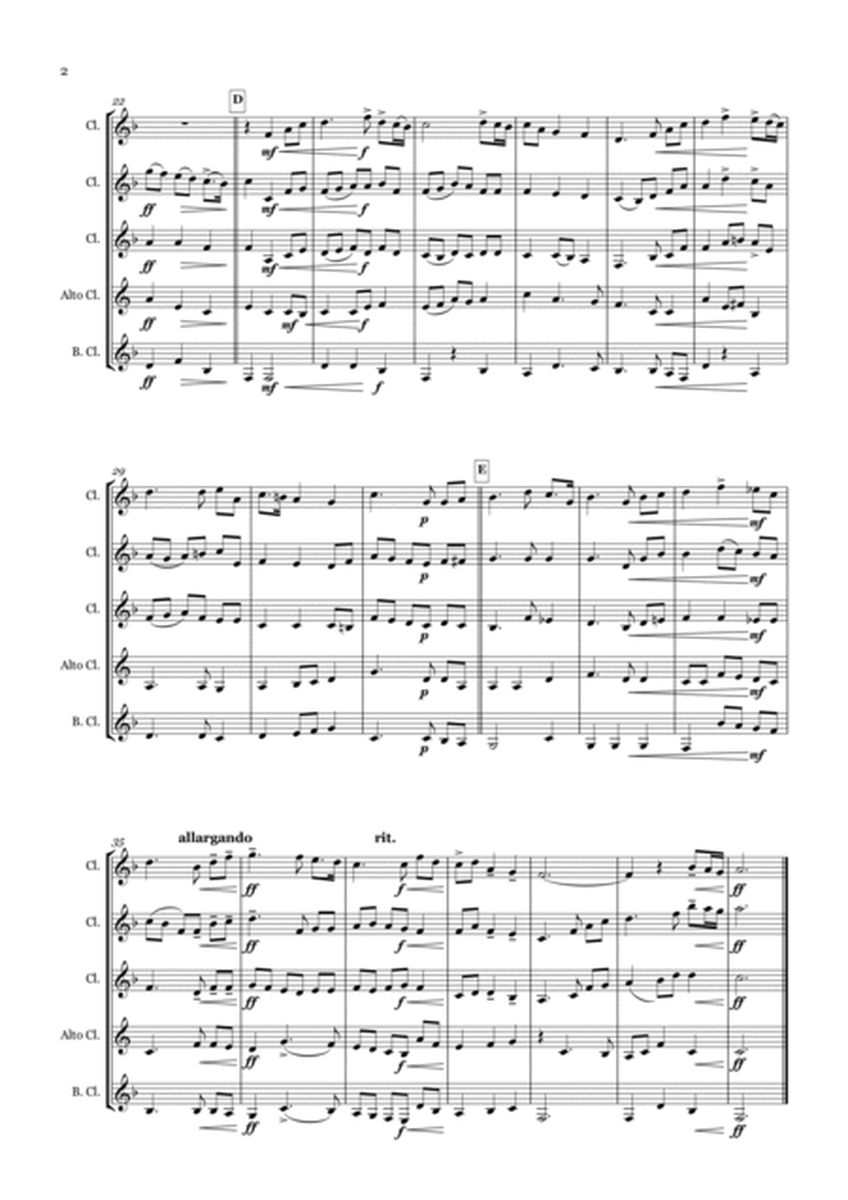 Jerusalem for Clarinet Quintet image number null