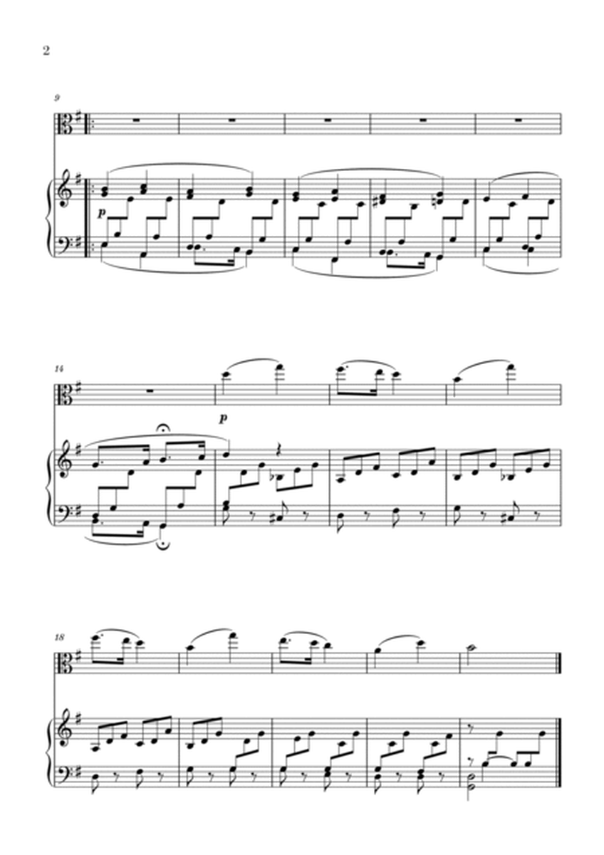 Kinderszenen, Op 15, No. 1 (for Viola and Piano)