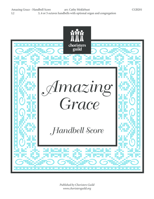 Book cover for Amazing Grace - Handbell Score
