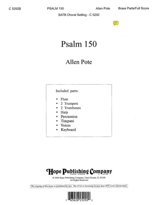 Book cover for Psalm 150